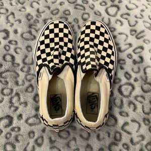 Checkered vans